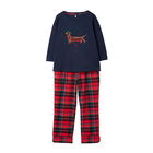 Joules XMas Dog Goodnight Christmas Pyjama Set Size XL