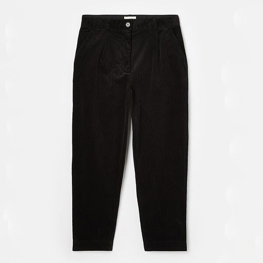 Joules Black Calla Cord Trousers Size 20