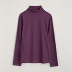 Seasalt Landing Roll Neck Top Grape Size 16