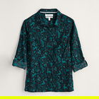 Seasalt Larissa Shirt Woodland Tapestry Onyx Size 10