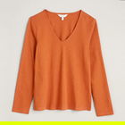 Seasalt Long Sleeve Talent Top Rusted Size 20