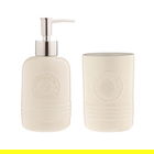 Typhoon Living Cream Soap Dispenser And Tumbler Set