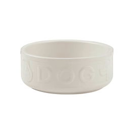 Mason Cash Cream Lettered Dog Bowl 15cm