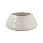 Mason Cash Cream Non Tip Lettered Dog Bowl 21cm