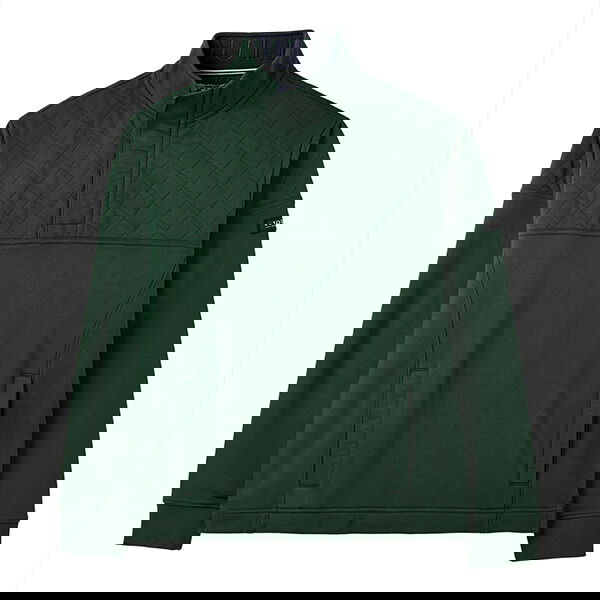 Joules Mens Racing Green Darrington Quarter Zip Sweatshirt Size XL
