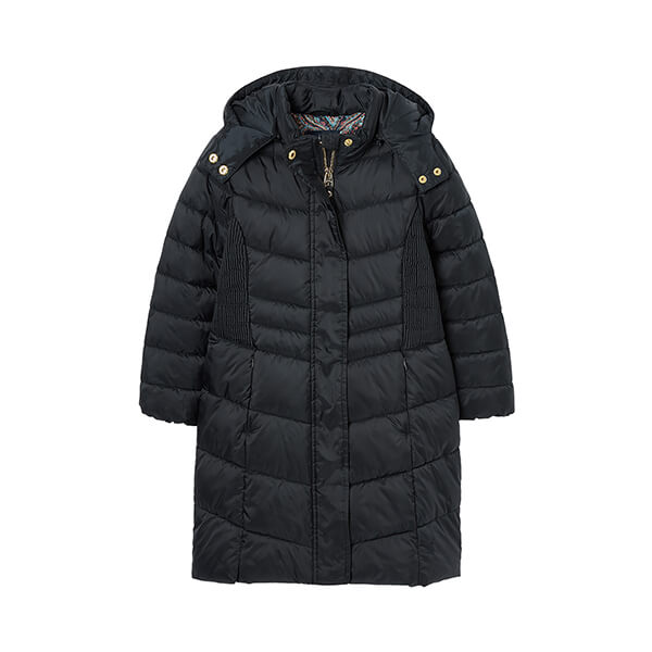 Joules Kids Dark Navy Pembury Showerproof Padded Coat Size 5y
