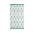 Joules Collector Geo Hand Towel Aqua