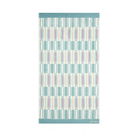 Joules Collector Geo Bath Towel Aqua
