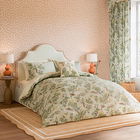 Sanderson for National Trust Lophura Duvet Cover Set King Size English Grey