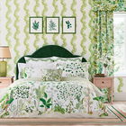 Sanderson Sycamore & Oak Duvet Cover Set Super King Size Botanical Green