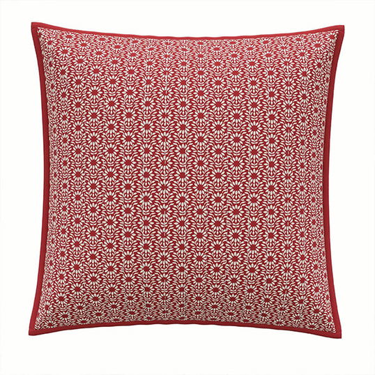 V&A Rosalie Cushion 45x45cm Red