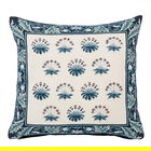 Morris & Co for V&A Earthly Paradise Cushion 45X45cm Teal & Sea Green