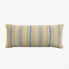 Sanderson Enys Garden Cushion Indigo & Ochre 70X30cm