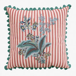 Sanderson Rubus Cushion 45X45cm Raspberry