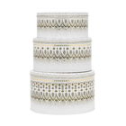 Sara Miller Artisanne Noir Set of 3 Cake Tins