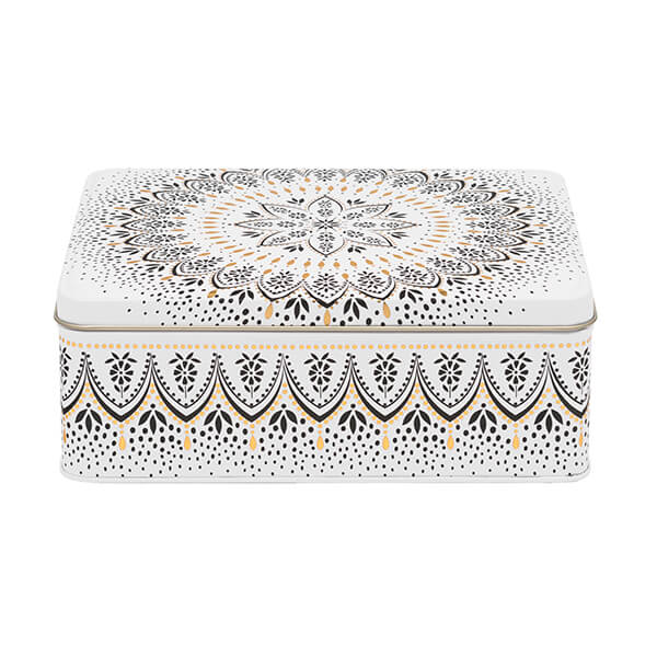 Sara Miller Artisanne Noir Deep Rectangular Tin