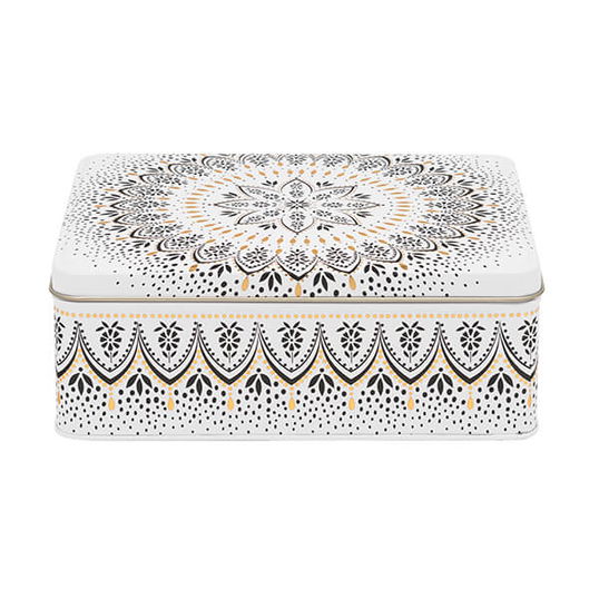 Sara Miller Artisanne Noir Deep Rectangular Tin