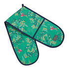 Sara Miller Chelsea Green Birds Double Oven Glove