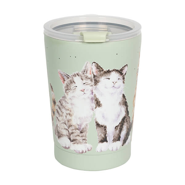 Wrendale Designs 'Feline Friends' Thermal Travel Cup