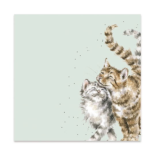 Wrendale Designs Pack Of 20 `Feline Good` Lunch Napkin