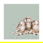 Wrendale Designs Pack Of 20 `Owl Together` Lunch Napkin