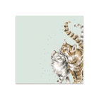 Wrendale Designs Pack Of 20 `Feline Good` Cocktail Napkin