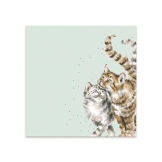 Wrendale Designs Pack Of 20 `Feline Good` Cocktail Napkin