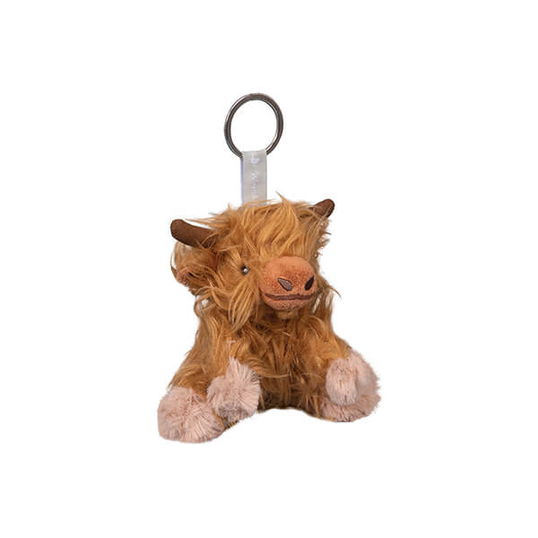 Wrendale Designs `Gordon` Highland Cow Plush Keyring