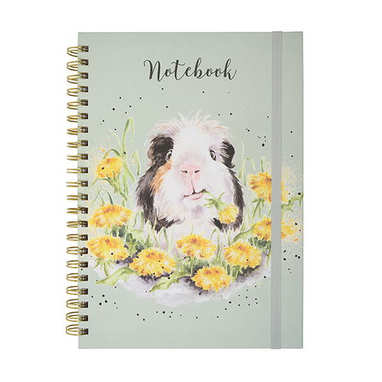 Wrendale Designs `Dandy Day` Guinea Pig A4 Notebook