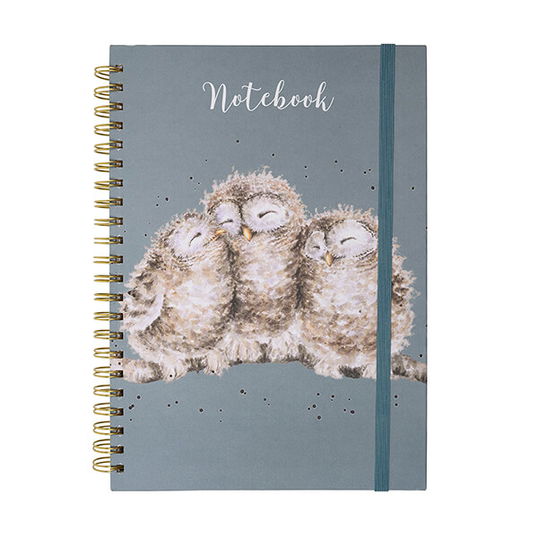 Wrendale Designs `Owlets` Owl A4 Notebook