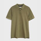 White Stuff Mens Utility Polo Khaki Green
