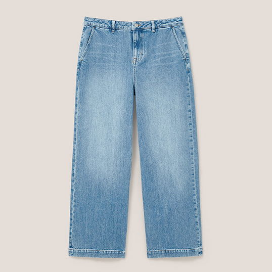 White Stuff Sadie Wide Leg Jean Light Denim