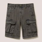 White Stuff Mens Halsall Organic Cargo Short Pure Black