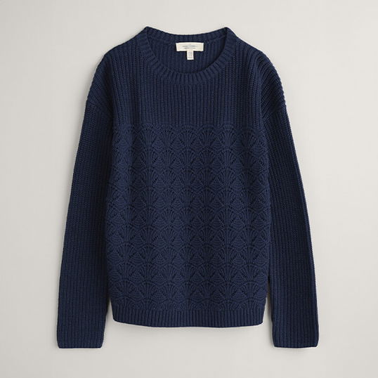 Seasalt Sea Bird Jumper Maritime