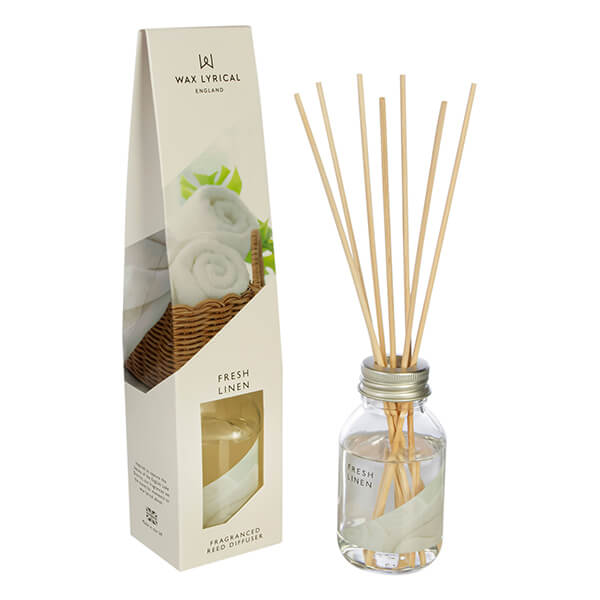 Wax Lyrical Fresh Linen Reed Diffuser 100ml