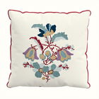 V&A Bloom Cushion 45X45cm Duck Egg Teal