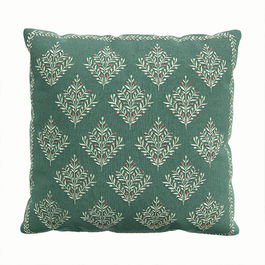 Sanderson for National Trust Catherinae Cushion 45X45cm Fuschia