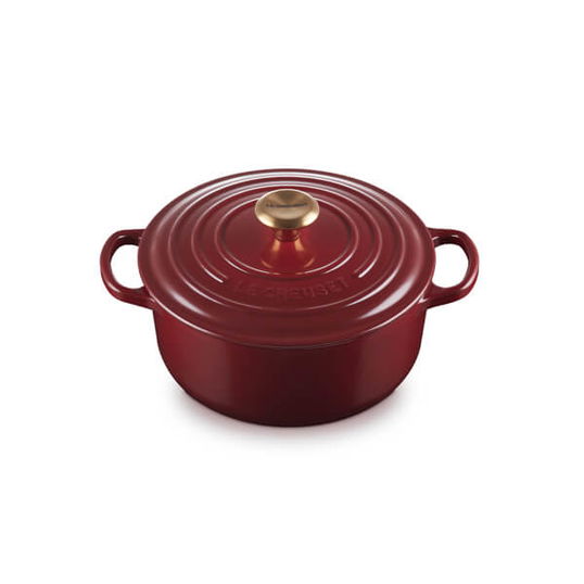 Le Creuset Signature Rhone Cast Iron 20cm Round Casserole