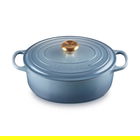 Le Creuset Signature Chambray Cast Iron 29cm Oval Casserole