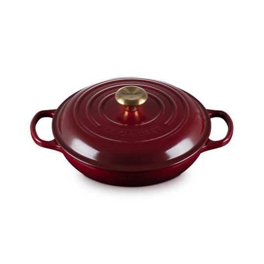Le Creuset Signature Rhone Cast Iron 26cm Shallow Casserole