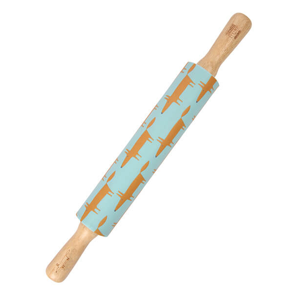 Scion Mr Fox Silicone Rolling Pin Blue