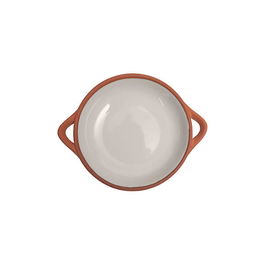 Dexam Sintra Small Glazed Terracotta Tapas Dish Stone