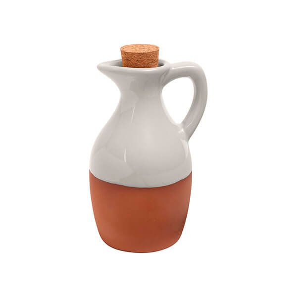 Dexam Sintra Glazed Terracotta Oil Drizzler Stone