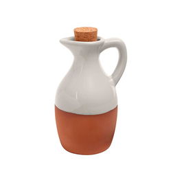 Dexam Sintra Glazed Terracotta Oil Drizzler Stone