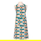 Dexam Recycled Cotton Retro Spot Adult Apron Teal