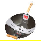 School of Wok 16/40.5cm Carbon Steel Pre-Seasoned Wok