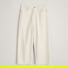 Seasalt Barnes Crops Ecru Twill Slub