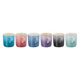 Le Creuset Stoneware Set of 6 350ml London Mugs