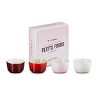 Le Creuset La Petits Fours Collection Set of 4 Mini Ramekins