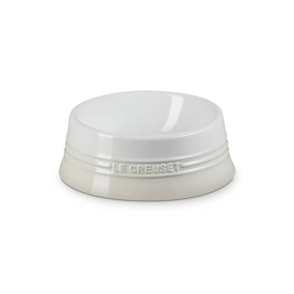 Le Creuset Meringue Stoneware Medium Pet Bowl